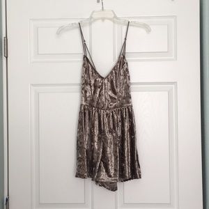 Velvet Romper